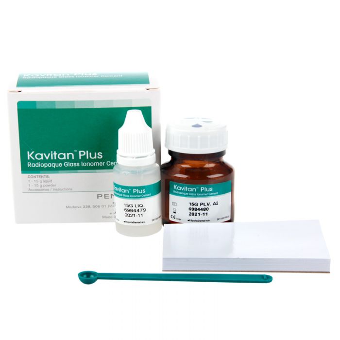 KAVITAN PLUS глас-йономерен цимент (прах+течност)