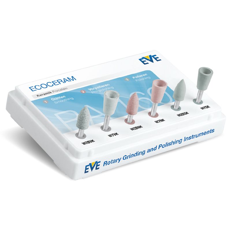 Комплект полирни гуми за порцелан ECOCERAM SET RA 160 EVE