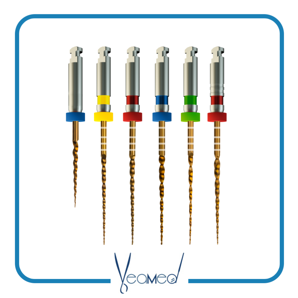 DENCO Pro-Flexi Files Gold NiTi машинни канални пили - Veamed