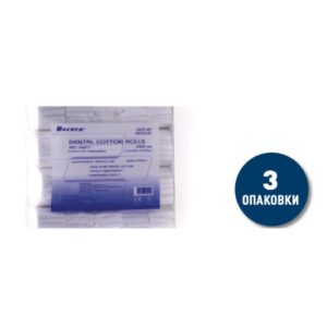 ПРОМО ПАКЕТ - 3 опаковки памучни ролки Dochem №1 с 20% отстъпка